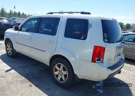 2011 Honda Pilot Touring from USA, damaged, VIN 5FNYF4H98BB087713